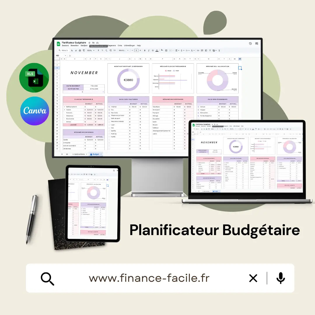 Planificateur Budgétaire Ultime FinanceFacile